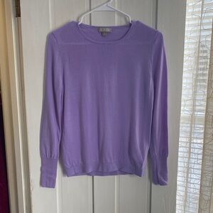 J. Crew Carolyn Fitted Merino Wool Sweater